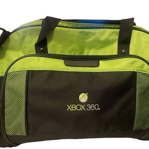OGIO XBOX One Embroidered Half Dome Duffle Bag Green Fabric Gym Gaming Travel